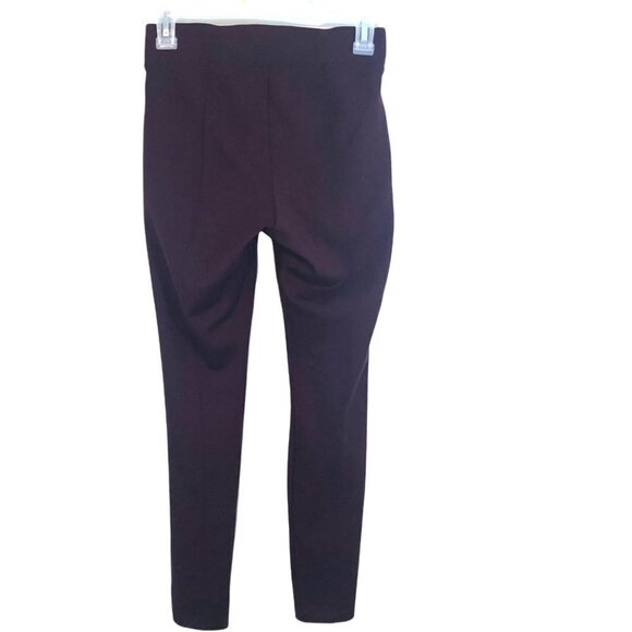Old Navy Burgundy Pleaded  Legging Ladies XS - Picture 2 of 7
